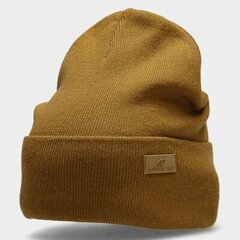 Müts 4F M H4Z22-CAM004 81S, pruun цена и информация | Мужские шарфы, шапки, перчатки | kaup24.ee
