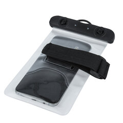 Waterproof case with armband 5,5&quot; transparent hind ja info | Telefoni kaaned, ümbrised | kaup24.ee