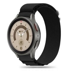 Tech-Protect ремешок для часов Nylon Pro Samsung Galaxy Watch 4/5/5 Pro, черный цена и информация | Аксессуары для смарт-часов и браслетов | kaup24.ee