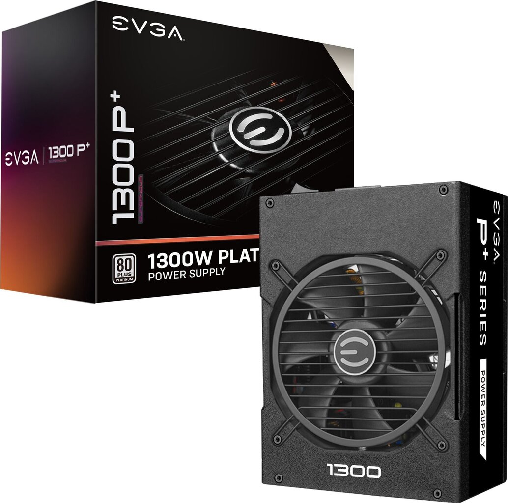 EVGA SuperNOVA 1300 P+, 1300W, 80 Plus Platinum hind ja info | Toiteplokid (PSU) | kaup24.ee