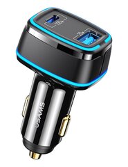 Usams Car Charger hind ja info | Mobiiltelefonide laadijad | kaup24.ee