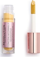 Peitevahend Makeup Revolution Conceal and Correct Banana Deep, 3.5 g цена и информация | Пудры, базы под макияж | kaup24.ee