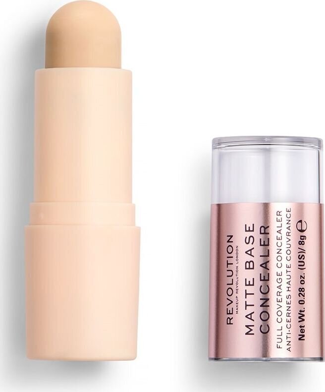 Peitepulk Makeup Revolution Matte Base Concealer C2, 1 tk. цена и информация | Jumestuskreemid, puudrid | kaup24.ee