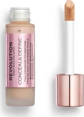 Jumestuskreem Makeup Revolution Conceal and Define F10, 23 ml hind ja info | Jumestuskreemid, puudrid | kaup24.ee