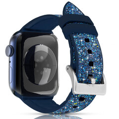 Kingxbar Crystal seadmele Apple Watch 6/5/4/3/2 (40mm / 38mm), sinine цена и информация | Аксессуары для смарт-часов и браслетов | kaup24.ee