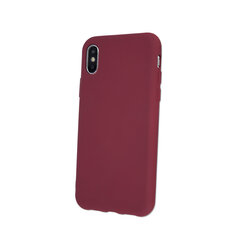 Silicon case for Samsung A40 burgundy цена и информация | Чехлы для телефонов | kaup24.ee