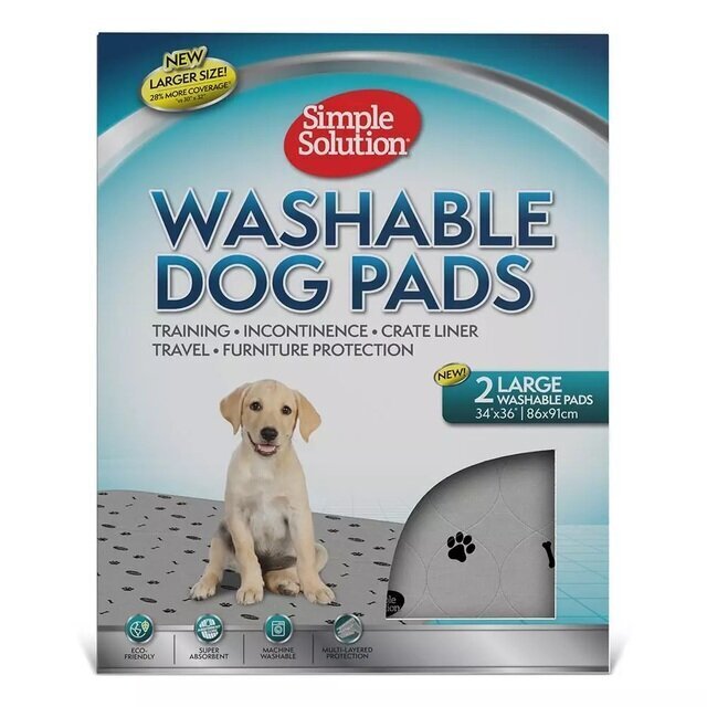 Simple Solution pestavad linad koertele, 86x91 cm, 2 tk hind ja info | Hooldusvahendid loomadele | kaup24.ee