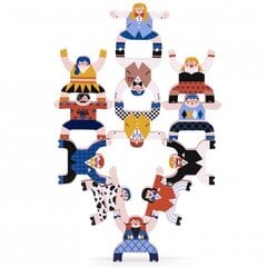 Аркадная игра Balancing Humans Circus Puzzle Viga, 12 деталей цена и информация | Игрушки для малышей | kaup24.ee