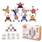 Arkaadmäng Viga Balancing Humans Circus Puzzle, 12 tükki hind ja info | Imikute mänguasjad | kaup24.ee