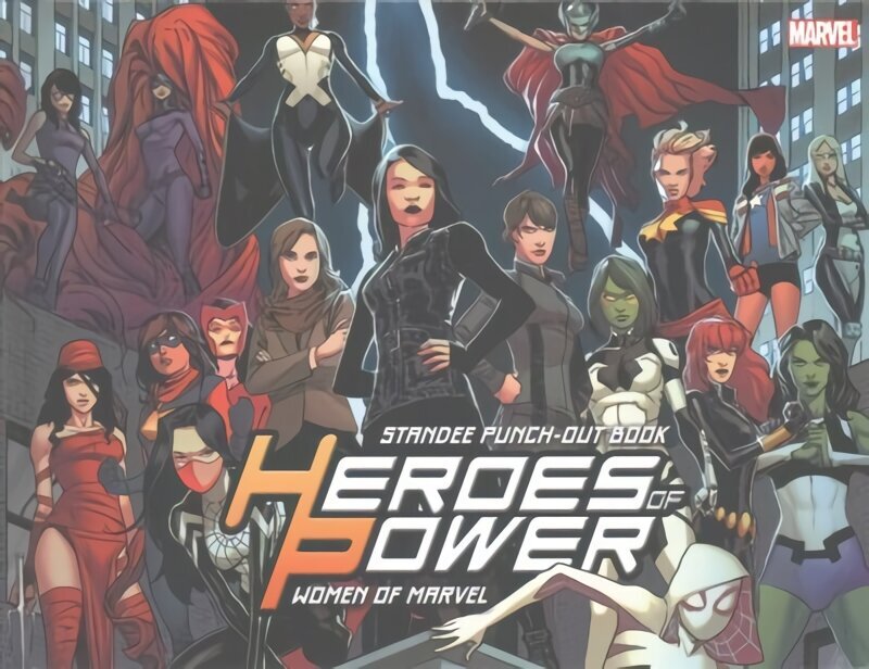 Heroes Of Power: The Women Of Marvel Standee Punch-out Book: Standee Punch-Out Book цена и информация | Fantaasia, müstika | kaup24.ee