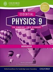 Essential Physics for Cambridge Lower Secondary Stage 9 Workbook New edition hind ja info | Noortekirjandus | kaup24.ee