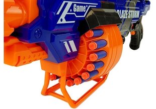 Игрушечная винтовка Lean Toys, синяя цена и информация | Развивающий мелкую моторику - кинетический песок KeyCraft NV215 (80 г) детям от 3+ лет, бежевый | kaup24.ee