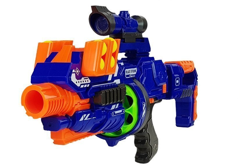 Vahtkuulidega relv Lean Toys, sinine hind ja info | Poiste mänguasjad | kaup24.ee