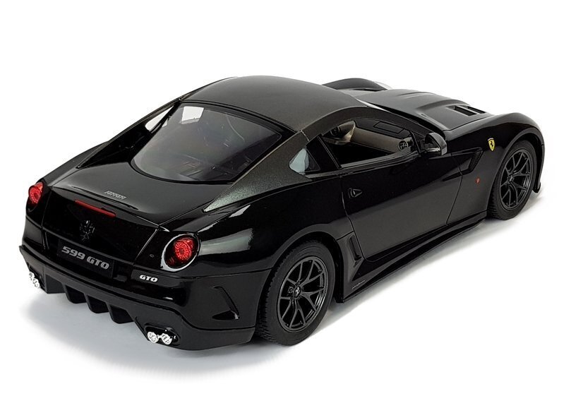 Mänguauto Rastar R/C Ferrari 599 GTO, must цена и информация | Poiste mänguasjad | kaup24.ee