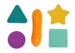 Arendav maja Lean Toys Sorteerimise labürint, oranž hind ja info | Arendavad mänguasjad | kaup24.ee