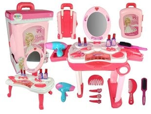 Игрушечный косметический набор Lean Toys, розовый цена и информация | Игрушки для девочек | kaup24.ee