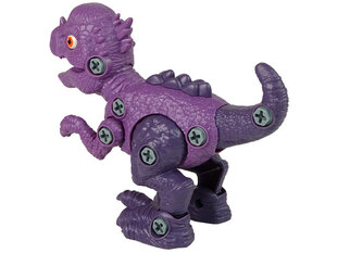Dinosauruste komplekt Lean Toys, lilla цена и информация | Игрушки для мальчиков | kaup24.ee
