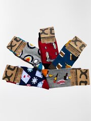 Мужские носки разноцветные Xintao, 5штук цена и информация | Мужские носки | kaup24.ee