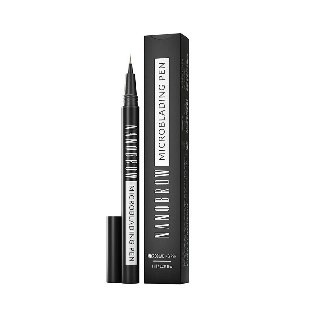 Kulmupliiats Nanobrow Microblading Blonde 1 ml цена и информация | Ripsmetušid, lauvärvid, silmapliiatsid, seerumid | kaup24.ee