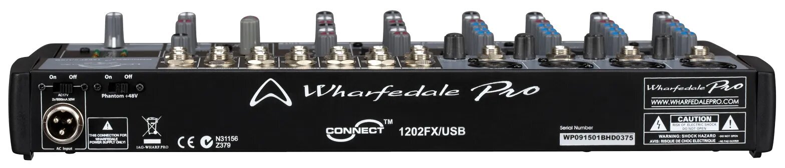 Wharfedale Connect 1202USB/FX hind ja info | DJ puldid | kaup24.ee