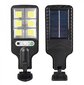 LED sensoriga välisvalgusti jx-616b päikesepatareiga, must цена и информация | Aia- ja õuevalgustid | kaup24.ee