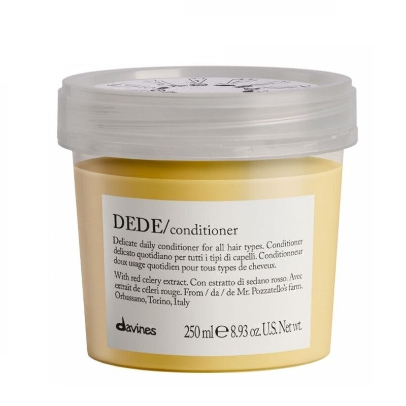 Niisutav palsam igat tüüpi juustele Davines Essential Haircare Dede Conditioner, 250ml цена и информация | Juuksepalsamid | kaup24.ee