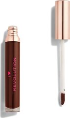 Блеск для губ Makeup Revolution I Heart Revolution Lip Gloss Mocha, 1 шт. цена и информация | Помады, бальзамы, блеск для губ | kaup24.ee