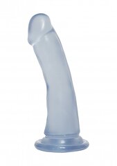 Õhuke dildo Crystal Jellies 15 cm, läbipaistev hind ja info | Dildod | kaup24.ee