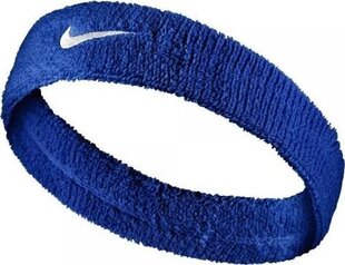 Oбодок Nike Swoosh Headband Blue NNN07 402 цена и информация | Спортивная одежда для женщин | kaup24.ee