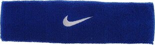 Nike peapael Swoosh Headband Blue NNN07 402 цена и информация | Спортивная одежда для женщин | kaup24.ee