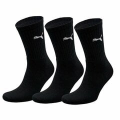 Puma Sokid Crew Sock 3P Black 880355 01 цена и информация | Мужские носки | kaup24.ee