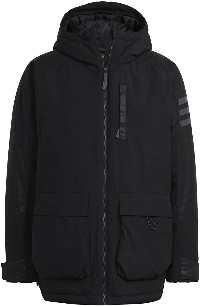 Adidas jope Utilitas Ins Jacket Black H65743 H65743/M цена и информация | Meeste joped | kaup24.ee