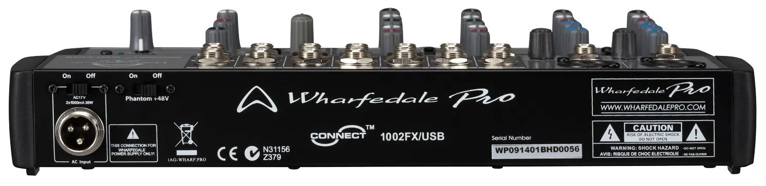 Wharfedale Connect 1002USB/FX цена и информация | DJ puldid | kaup24.ee