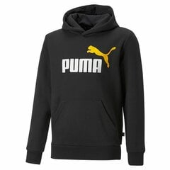 Puma džemper Ess+ 2 Col Big Logo Black 586987 54 hind ja info | Poiste kampsunid, vestid ja jakid | kaup24.ee