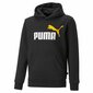 Puma džemper Ess+ 2 Col Big Logo Black 586987 54 цена и информация | Poiste kampsunid, vestid ja jakid | kaup24.ee