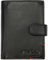 Pierre Cardin rahakott Black TILAK75 326A/NERO/NERO TILAK75 326A/NERO/NERO hind ja info | Meeste rahakotid | kaup24.ee