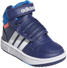 Adidas Jalatsid Hoops Mid 3.0 Ac I Blue GW0406 GW0406/9.5K hind ja info | Laste spordijalatsid | kaup24.ee