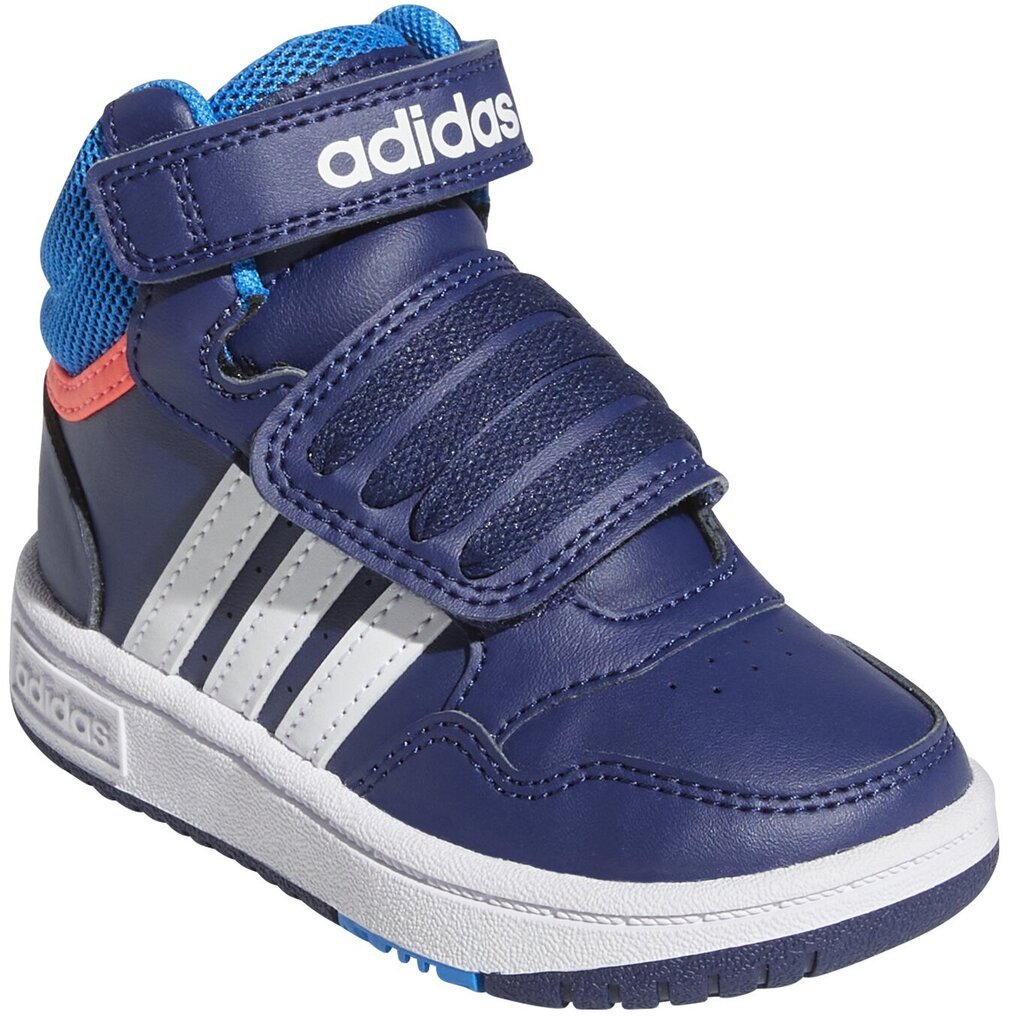 Adidas Jalatsid Hoops Mid 3.0 Ac I Blue GW0406 GW0406/9.5K цена и информация | Laste spordijalatsid | kaup24.ee