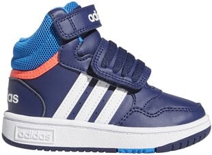 Adidas Jalatsid Hoops Mid 3.0 Ac I Blue GW0406 GW0406/9.5K hind ja info | Laste spordijalatsid | kaup24.ee