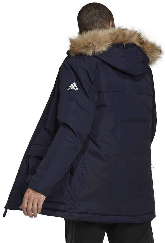 Adidas jope Hooded Parka Black GT1701 GT1701/XL hind ja info | Meeste joped | kaup24.ee