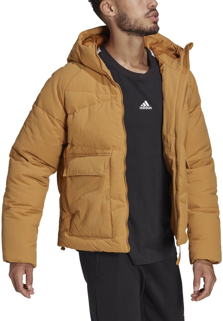 Adidas jope Big Baffle Jkt Brown HN9932 HN9932/M hind ja info | Meeste joped | kaup24.ee