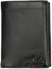Pierre Cardin rahakott Black TILAK75 330/NERO/NERO TILAK75 330/NERO/NERO hind ja info | Meeste rahakotid | kaup24.ee