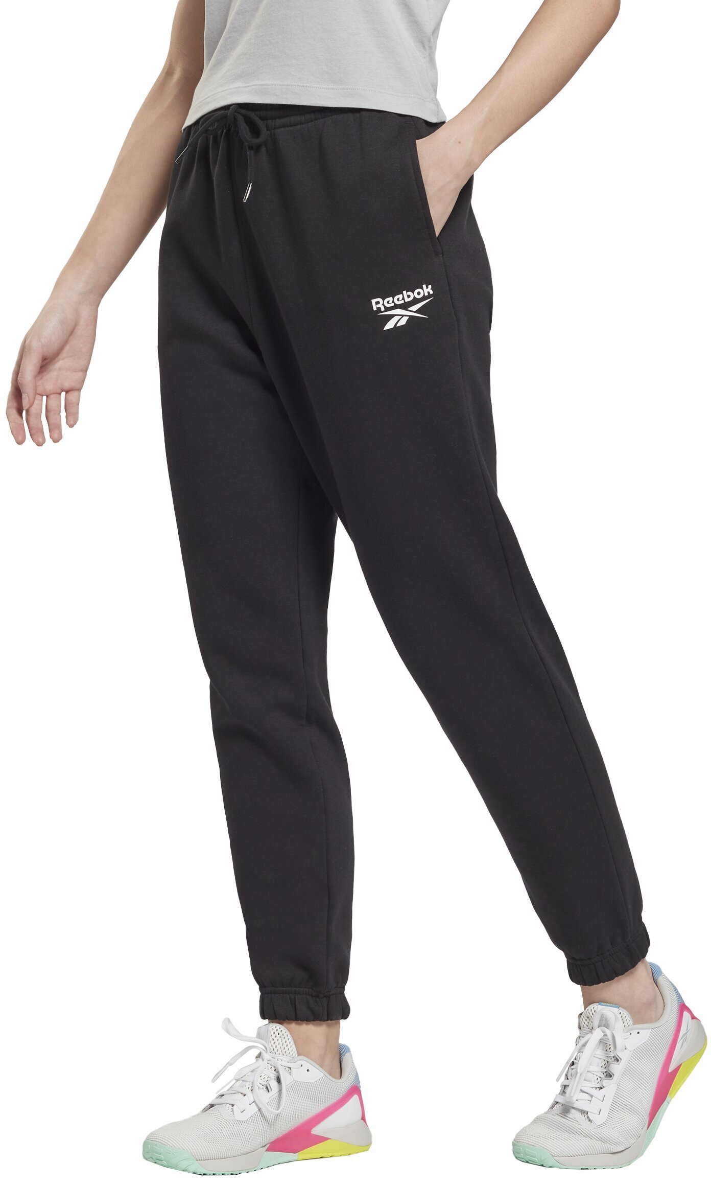 Женские брюки Reebok Ri Eu Jogger Black HA4329 HA4329/L цена | kaup24.ee
