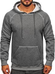 J.Style džemper Fleece Grey 8B152-5 8B152-5/2XL hind ja info | Meeste pusad | kaup24.ee