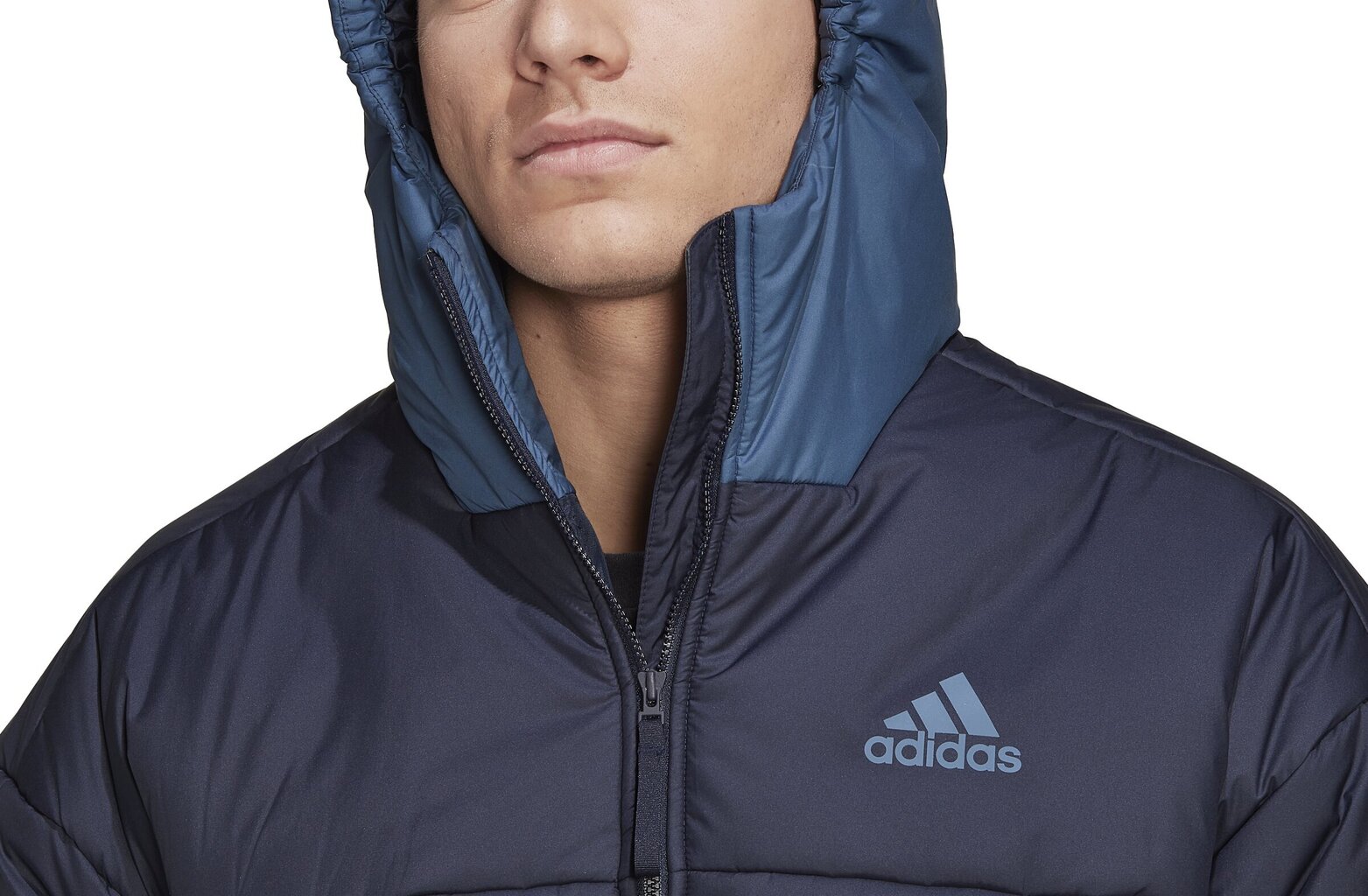 Adidas jope Bsc 3s Puffy Hj Navy HG8752 HG8752/L цена и информация | Meeste joped | kaup24.ee