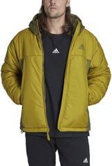 Adidas jope Bsc 3s Puffy Hj Green Yellow HG8753 HG8753/M цена и информация | Мужские куртки | kaup24.ee