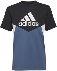 Футболка Adidas B Cb T Ess Blue HN8551 HN8551/140 цена и информация | Рубашки для мальчиков | kaup24.ee