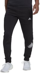 Adidas Püksid M Fl Gfx Pant Black HN9063 HN9063/L цена и информация | Мужская спортивная одежда | kaup24.ee