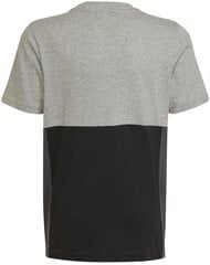 Adidas T-särk U Cb Tee Black Grey HN8561 HN8561/128 цена и информация | Рубашки для мальчиков | kaup24.ee