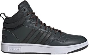 Adidas Jalatsid Hoops 3.0 Mid Wtr Green GW6702 GW6702/7.5 цена и информация | Кроссовки для мужчин | kaup24.ee